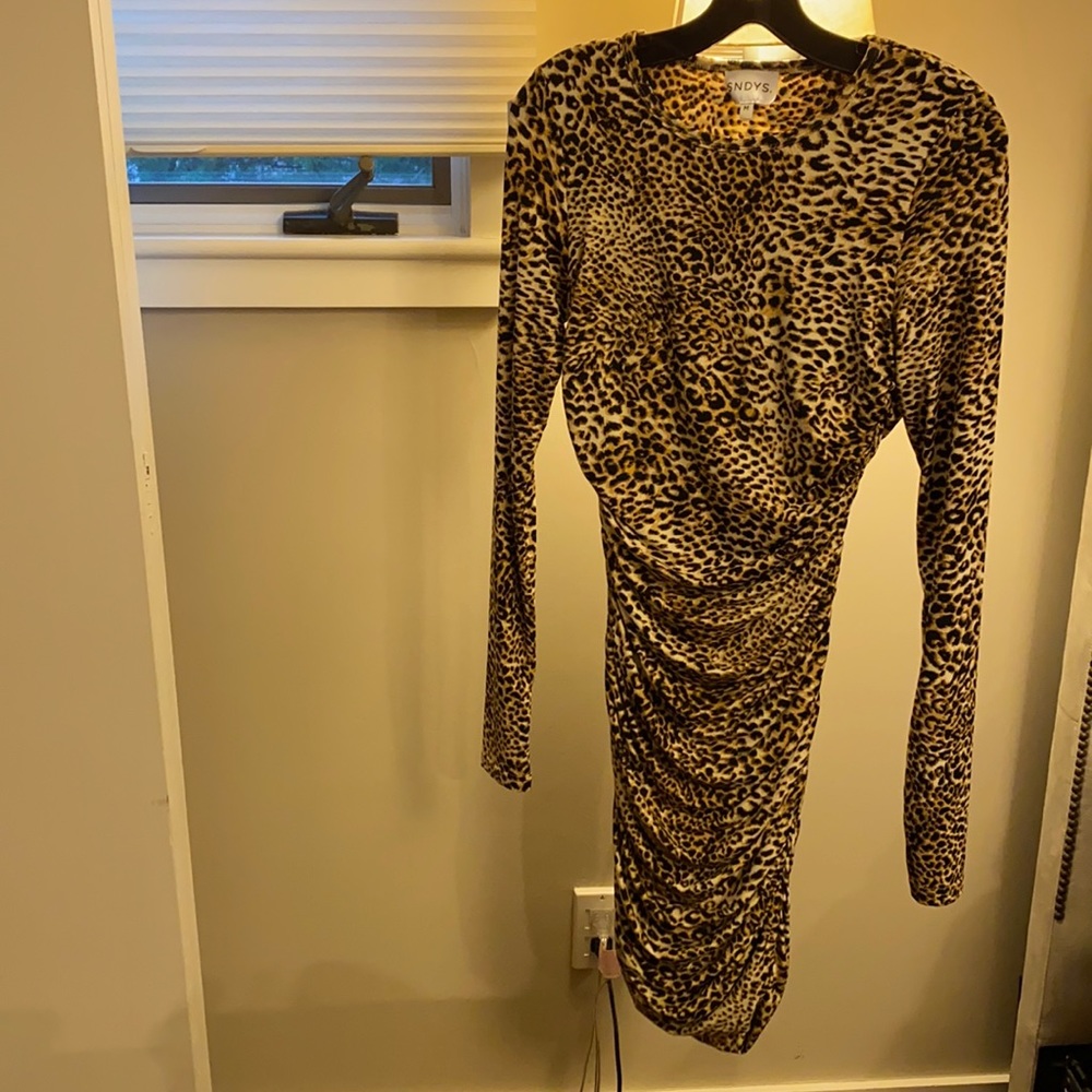 SNDYS. Liliya Leopard Dress